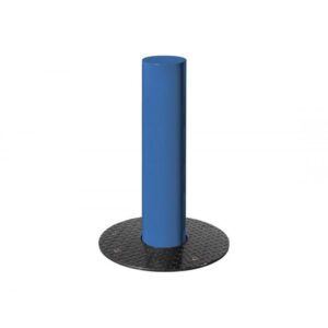 Illustration d'une borne rétractable procity bleue