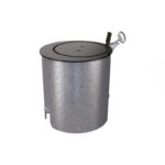 Illustration d'un kit amovibilité verrouillable pour barrière serrubloc rond