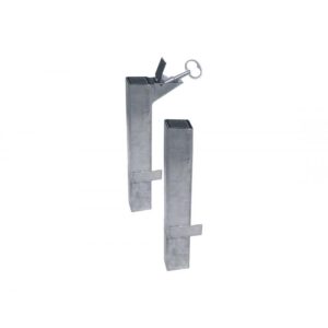 Illustration d'un kit amovibilité verrouillable pour barrière serrubloc rectangulaire