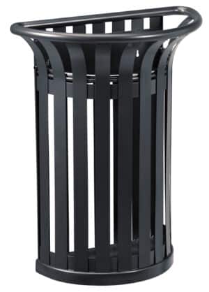 Illustration d'une demi-corbeille tulipe noire