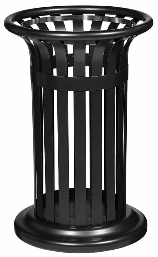 Illustration d'une corbeille tulipe noire