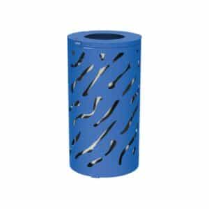 Illustration d'une corbeille venise bleue