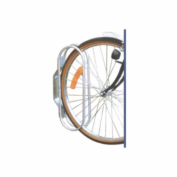 Illustration d'une griffe murale pour vélo individuelle
