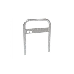 Illustration d'un arceau vélos simple en acier galvanisé sans platine