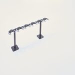 Range trottinettes sur pied pour 6 trottinettes