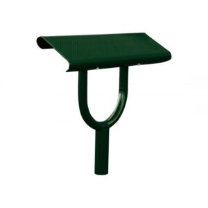 Illustration d'un assis-debout oslo en acier vert 6005