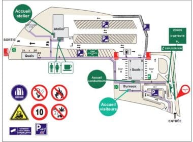 Plan de circulation sur-mesure