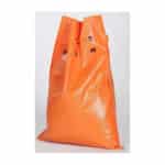 Photo d'un sac de lestage pvc orange
