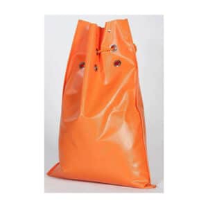 Photo d'un sac de lestage pvc orange