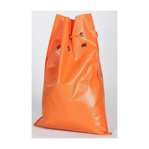 Photo d'un sac de lestage pvc orange
