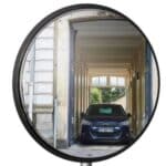 Illustration d'un miroir multi-usages rond avec joint