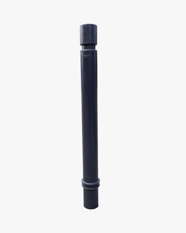 Illustration d'un potelet flexible bleu tête cylindrique