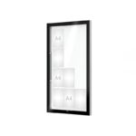 Illustration d'une vitrine edge - Porte levante, 12 A4