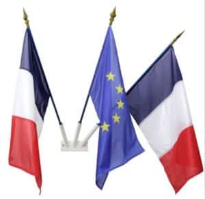 Drapeau pavoisement