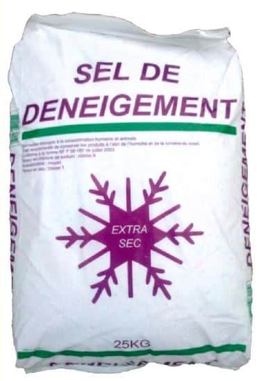 Deneigeur Neige Verglas Sel Extra-Sec Sac 10kg 