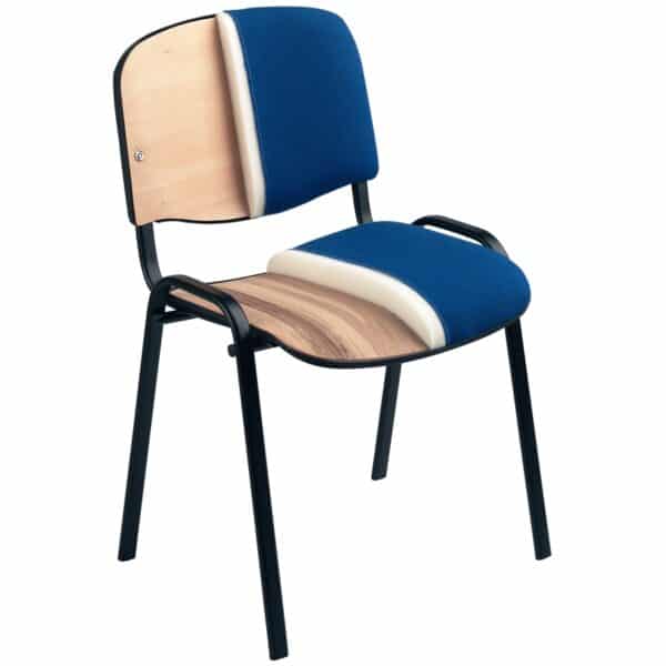 Photo de la mousse bleue d'une chaise accueil économique