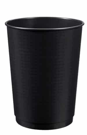 Photo d'une corbeille peps noire 40L en polypropylène