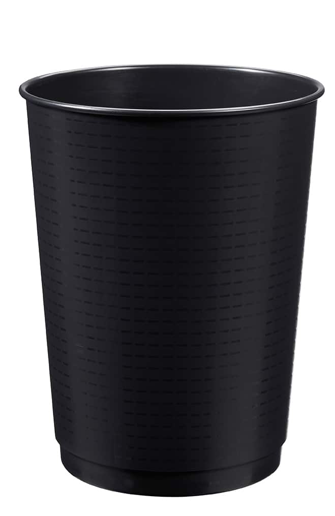 Photo d'une corbeille peps noire 40L en polypropylène