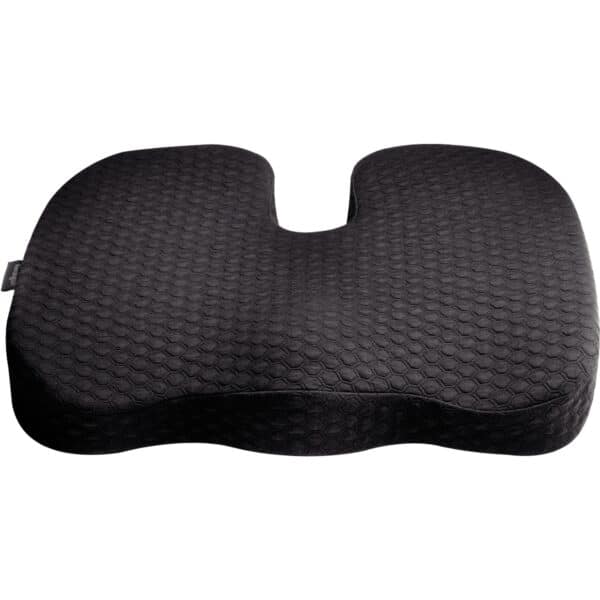 Photo d'un coussin d'assise en gel noir