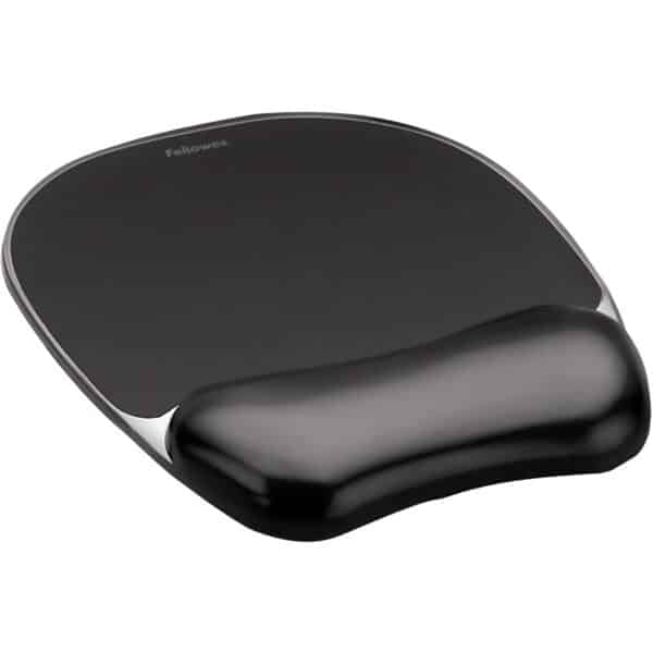 Photo d'un tapis souris crystal gel noir
