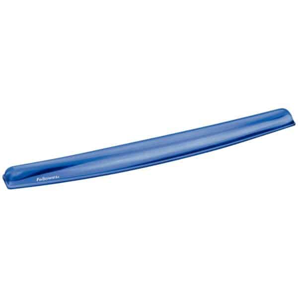 Photo d'un repose poignets crystal gel bleu