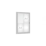 Photo d'une vitrine intérieure classique 4 A4