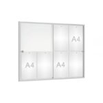 Photo d'une vitrine intérieure coulissante - 8 A4