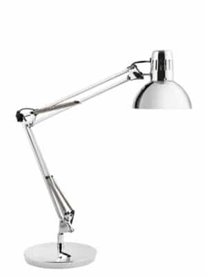 Photo d'une lampe led architecte couleur chrome