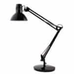 Photo d'une lampe architecte noire