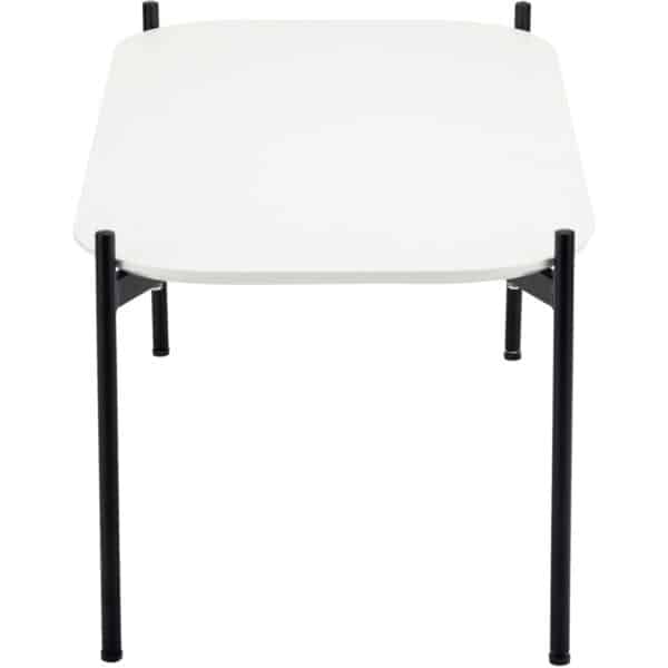 Illustration d'une table basse meet blanche
