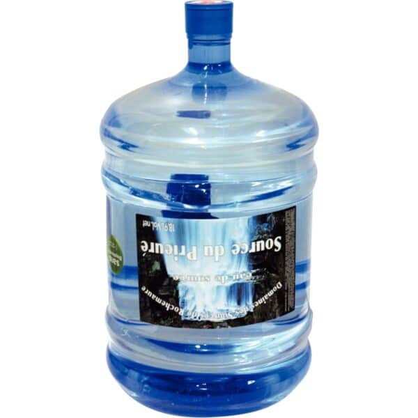 Illustration d'une bonbonne d'eau pour fontaine 18.9L