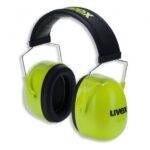 Photo d'un casque anti-bruit uvex k - 28 à 35 db vert
