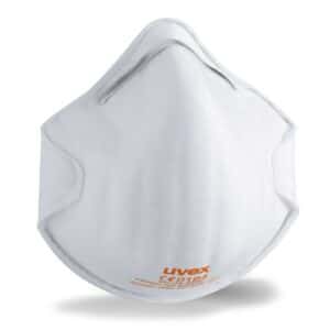 Photo d'un masque respiratoire ffp2 coque uvex