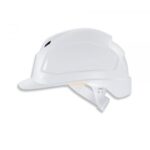Photo d'un casque de protection industrie - btp blanc