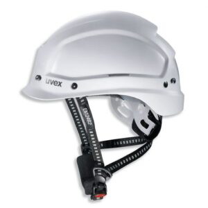 Photo d'un casque de protection spécial escalade blanc