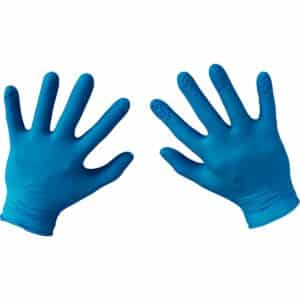 Photo d'une paire de gants nitrile