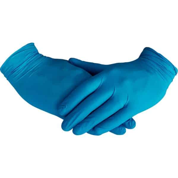 Photo d'une paire de gants nitrile