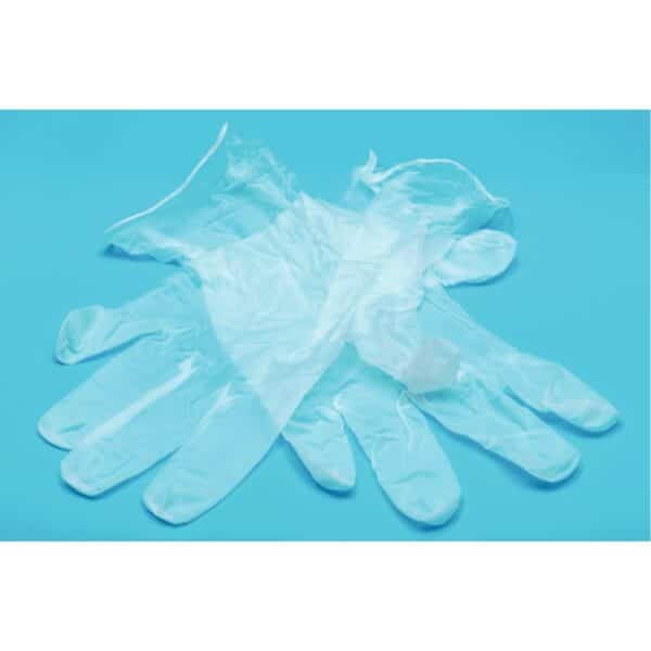 Photo d'une paire de gants vinyle