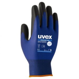 Photo d'un gant de protection manutention phynomic wet noir et bleu