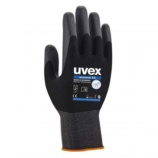 Photo d'un gant de protection manutention phynomic xg noir