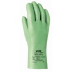 Photo d'un gant de protection contre produits chimiques rubiflex s nb manchette 27cm