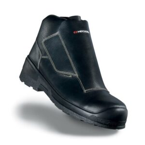 Photo d'une chaussure de sécurité spécial soudeur vue de 3/4 face