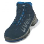 Photo d'une chaussure de sécurité uvex 1 esd perforée haute bleue