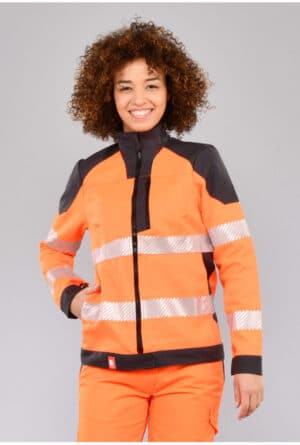 Veste fluorescente femme