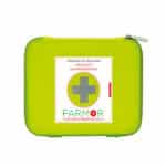 Photo d'une trousse de secours verte véhicule 4/6 personnes