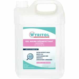 Photo d'un bidon 5l gel hydroalcoolique