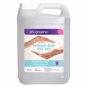 Photo d'un bidon 5l gel hydroalcoolique hypoallergénique