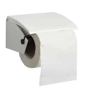 Photo d'un distributeur papier hygiénique 1 rouleau blanc