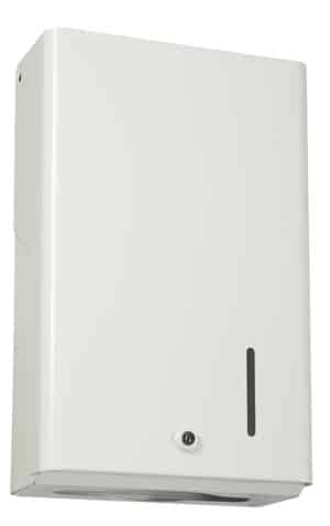 Photo d'un distributeur essuie-mains classique 255x125x400mm blanc