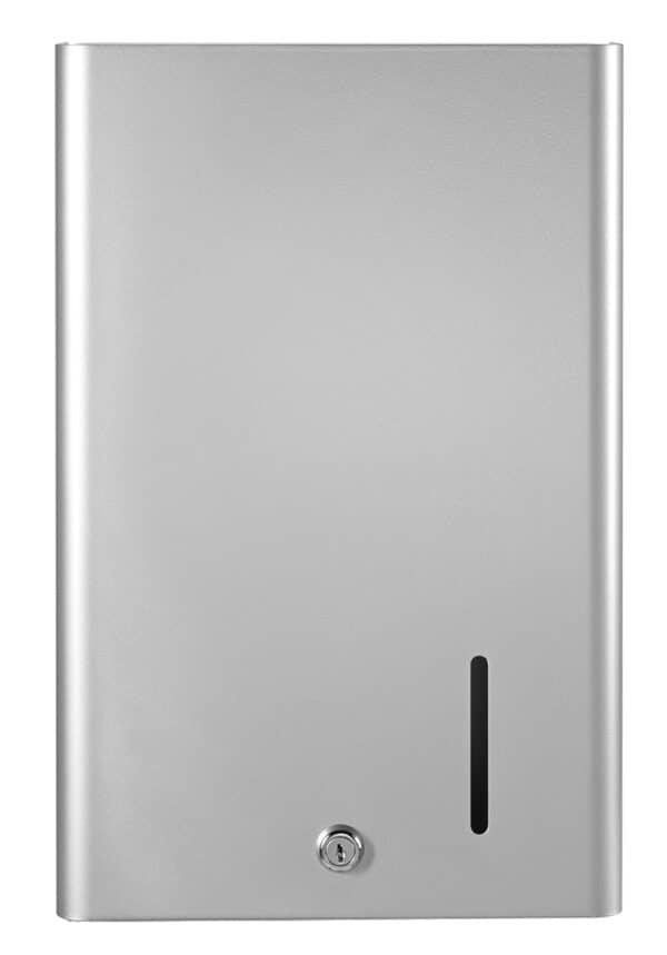 Photo d'un distributeur essuie-mains classique 255x125x400mm acier